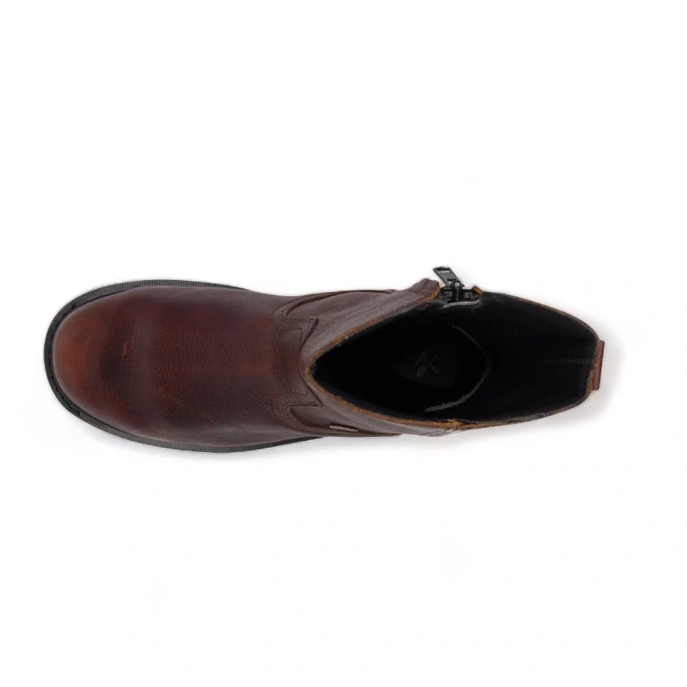 Iron age leather upper